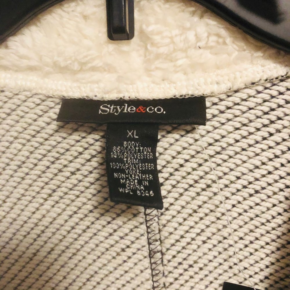 Style&CO Mixed Texture Jacket - Picture 5 of 6